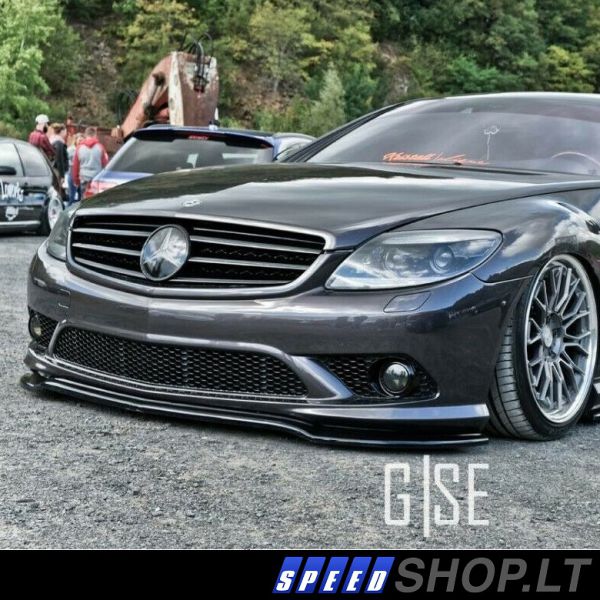Mercedes-Benz CL C216 AMG priekinio bamperio pažeminimas